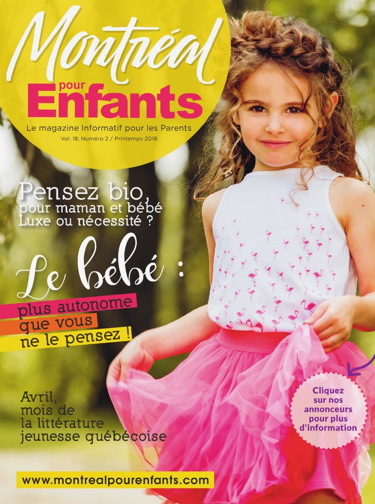 Montréal pour Enfants vol. 18 n°2 Printemps 2018