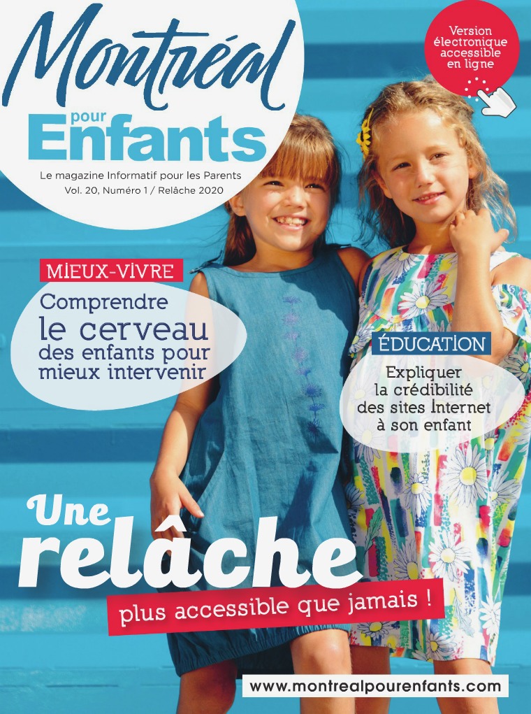 vol. 20 n°1 La relâche scolaire 2020