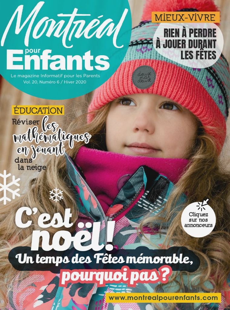 Montréal pour Enfants vol. 20 n°6 / Hiver 2020