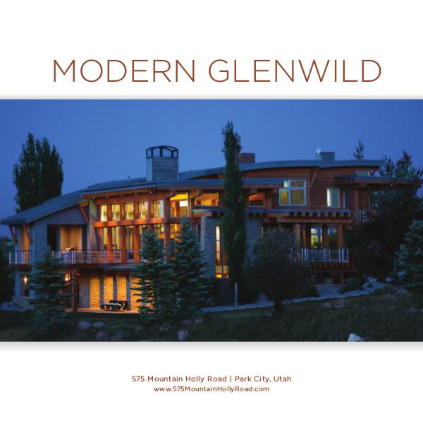 Listing Brochures 575 Mountain Holly Drive - Glenwild - Park City