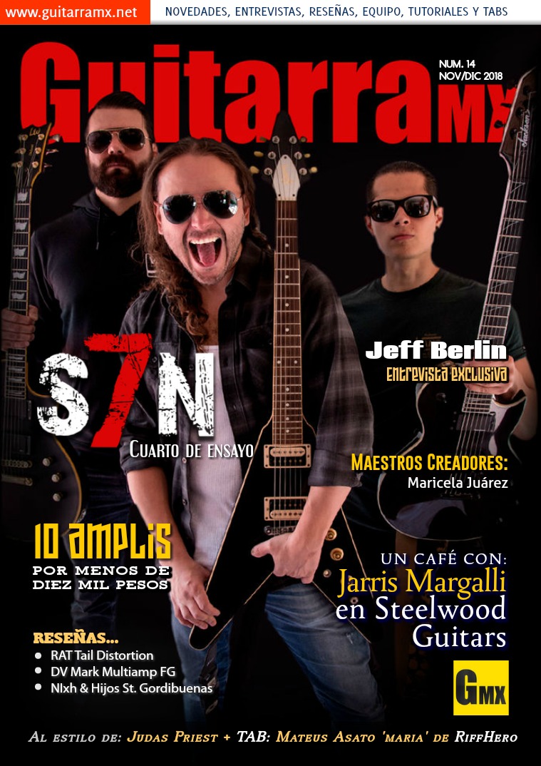 Revista GuitarraMX NOV/DIC 2018