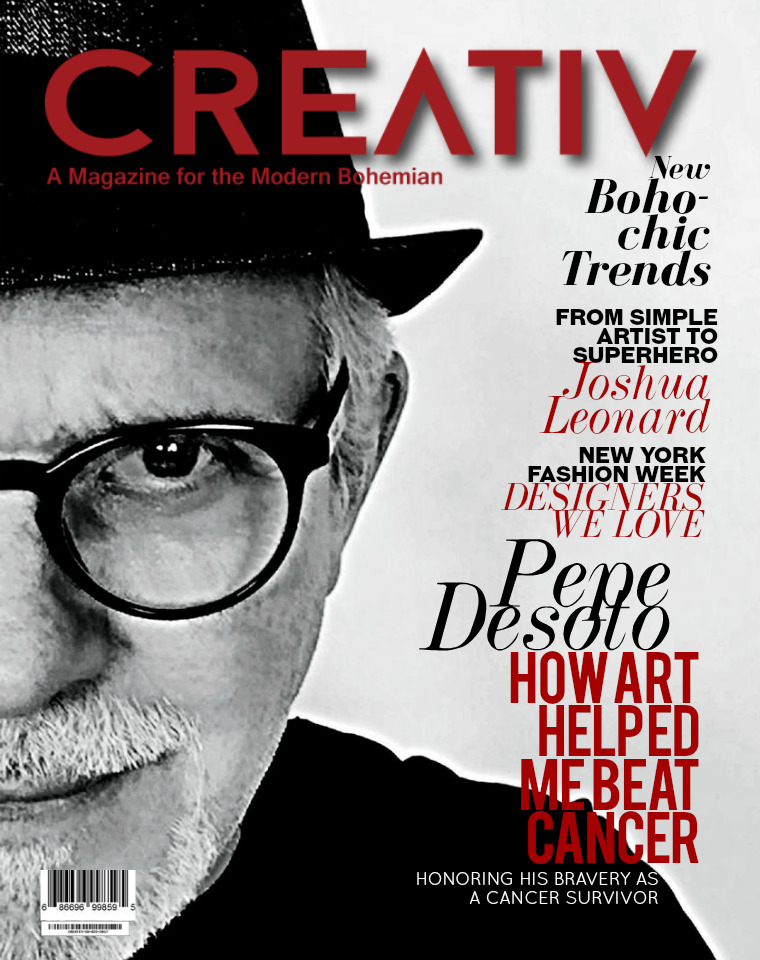 CREATIV MODERN BOHEMIAN MAGAZINE. CRETIV SEPT - OCT 2017