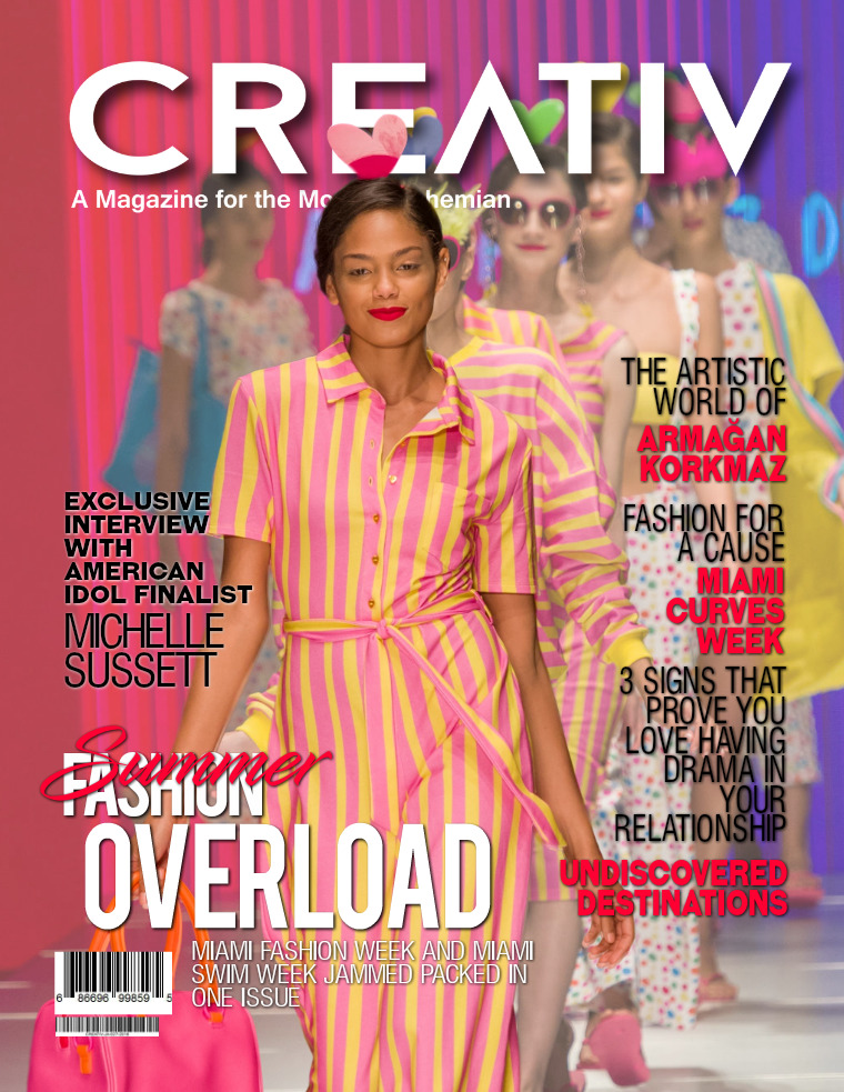 CREATIV MODERN BOHEMIAN MAGAZINE. CREATIV JUL-AUG 2018