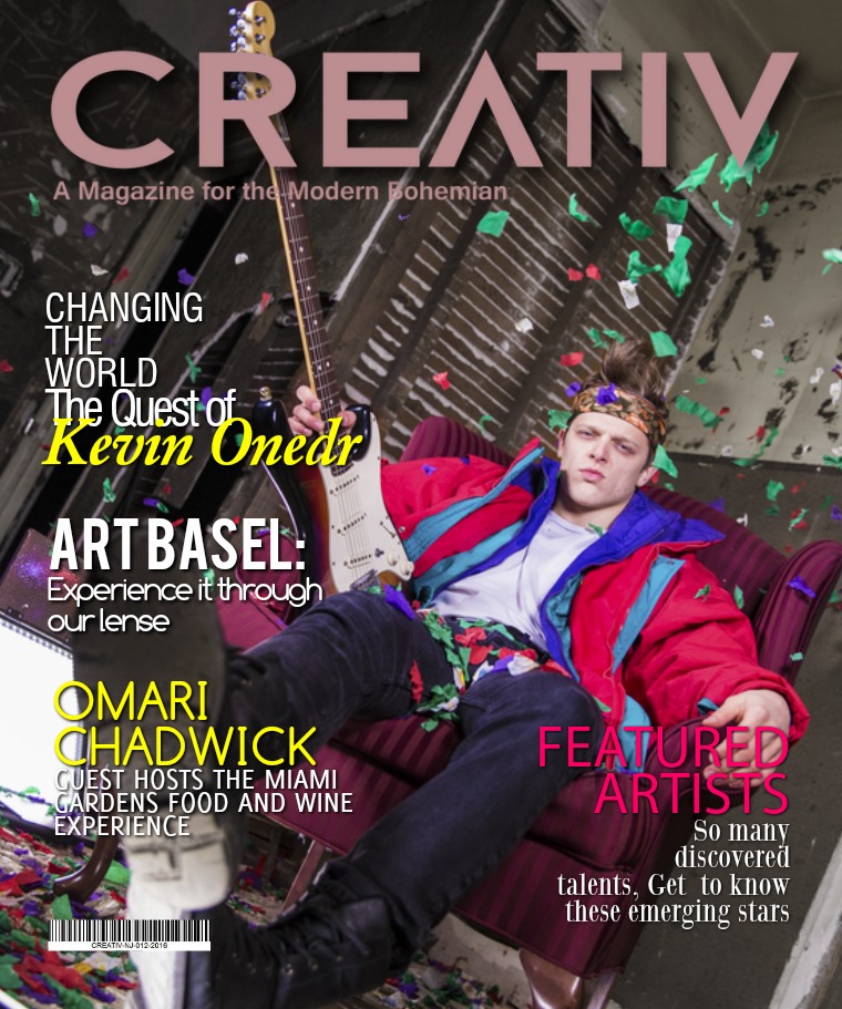 CREATIV MODERN BOHEMIAN MAGAZINE. CREATIV MAG - NOV -JAN 2016