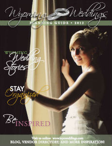 Wyoming Weddings Wyoming Weddings Planner 2012