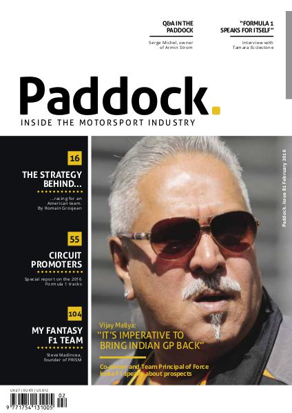 Paddock magazine February 2016 Issue 81