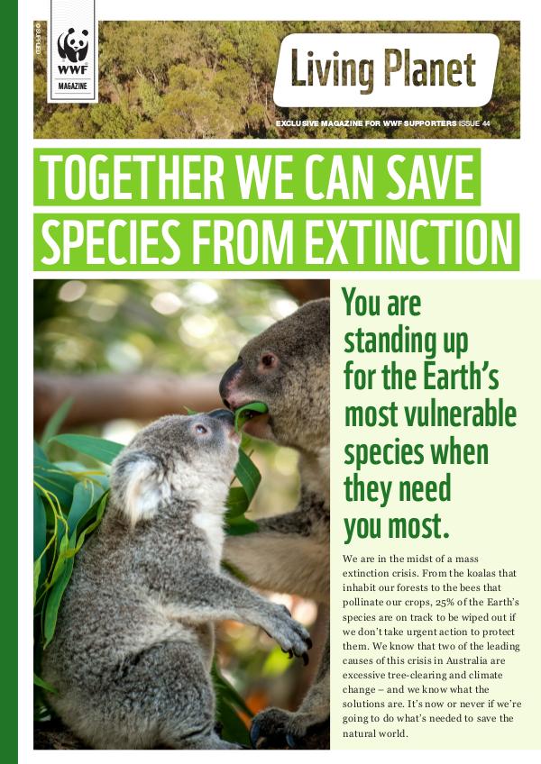WWF-Australia Living Planet Winter edition