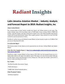 Market Research Report on Latin America Aviation Market Forecast 2019