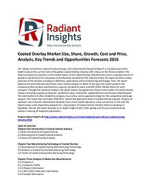 Coated Overlay Market Size, Share, Growth, Forecasts 2016