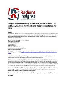 Consumer Goods Research Reports by Radiant Insights