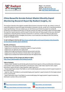 Chemicals and Materials Research Reports