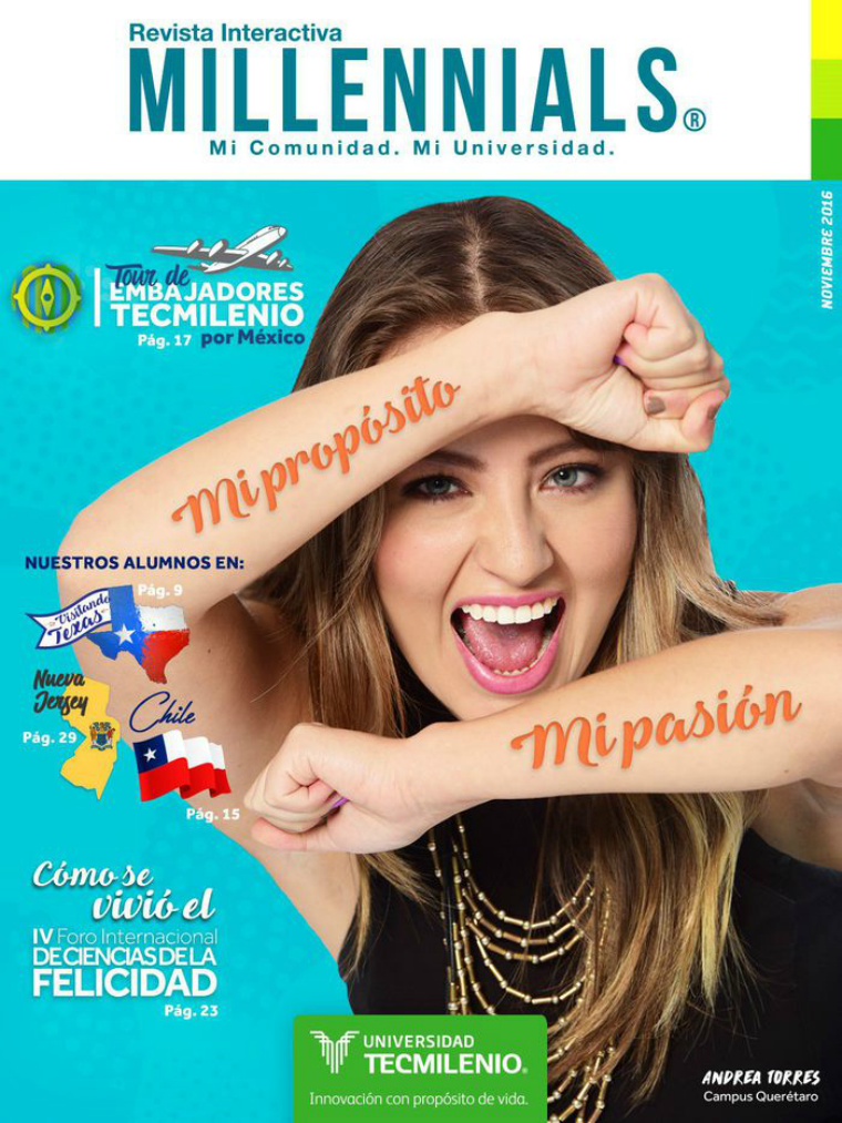 Revista Millennials Noviembre 2016