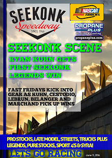 Seekonk Speedway Race Magazine