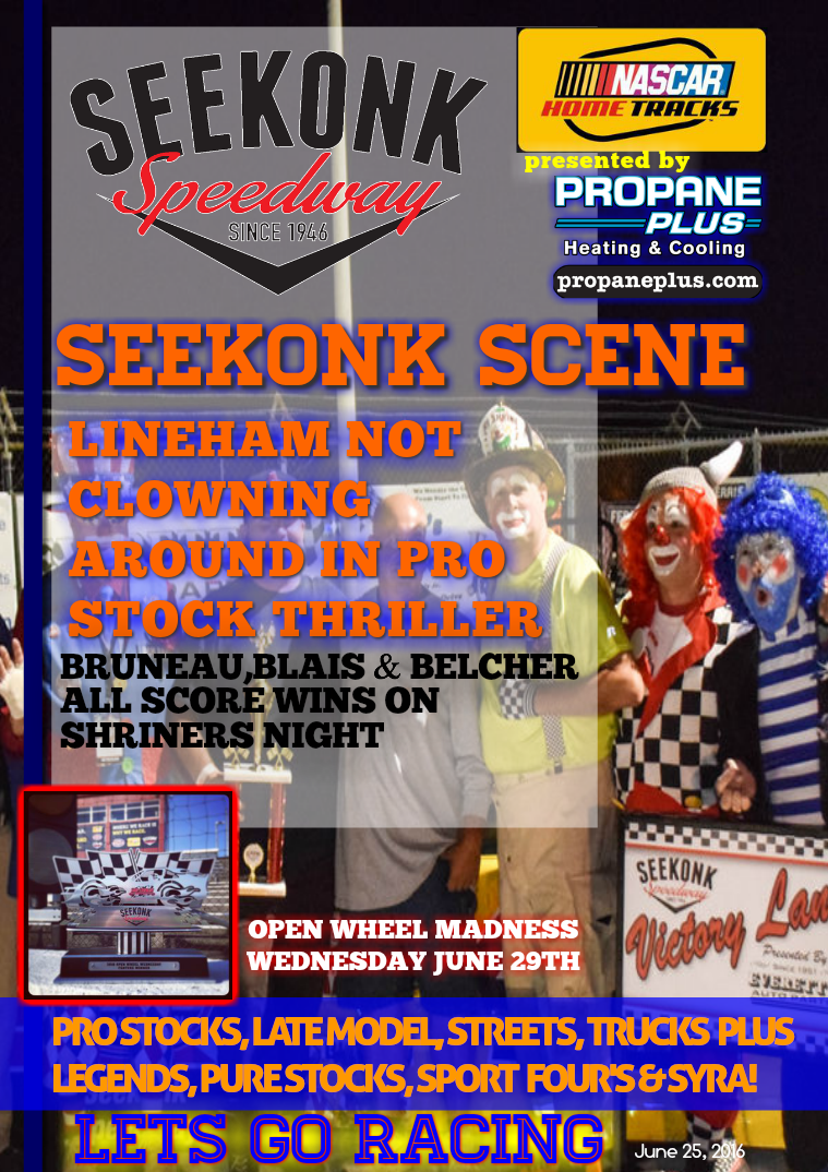 Seekonk Speedway Race Magazine June 24-25 Weekend Recap