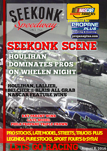 Seekonk Speedway Race Magazine