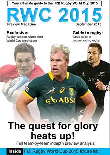 RWC 2015 Preview Magazine