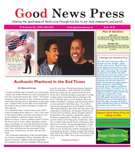 Good News Press June 2016 June 2016