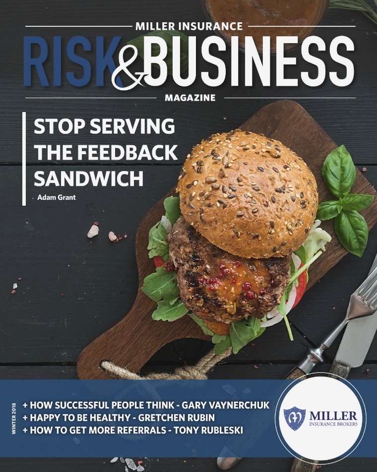 Miller Insurance Magazine Winter 2018