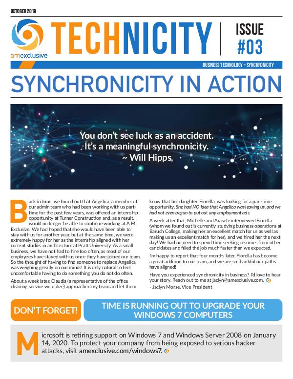 Technicity Newsletter Issue 3