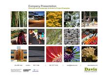 DAVIS Landscape Architecture Brochure 2015