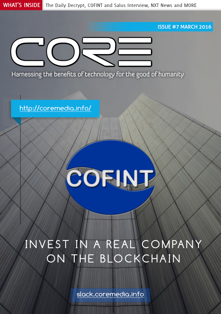 CORE MAGAZINE March 2016