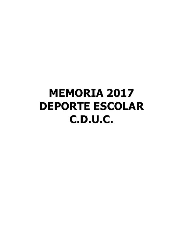 Memoria 2017