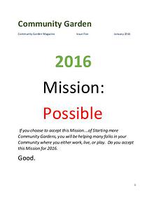 Community Garden Magazine