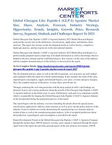 Glucagon Like Peptide-1 (GLP-1) Agonists Market Segmentation To 2021