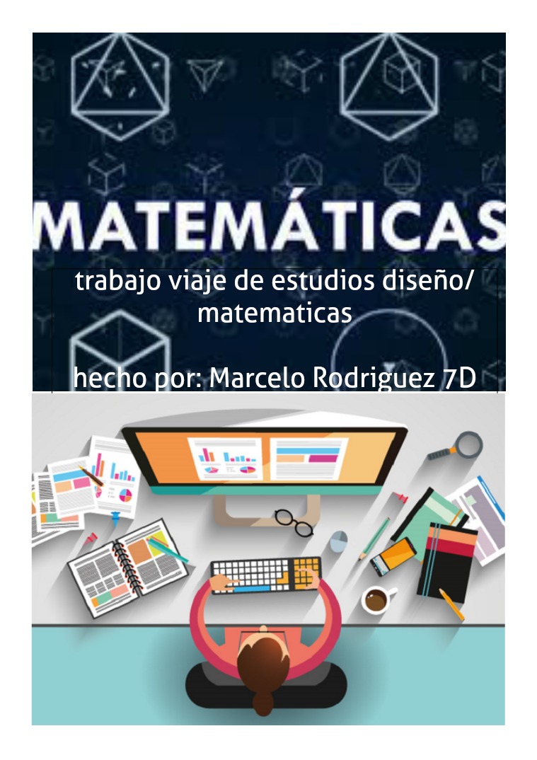 trabajo, viaje de estudios matematicas/diseño tratrabajo viaje de estudios matematicas/diseño