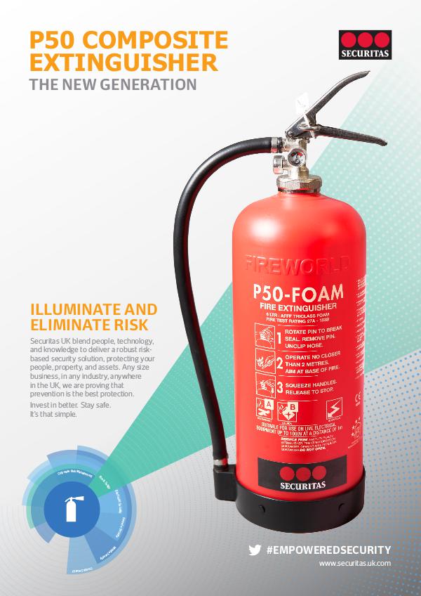 Securitas SHARE: P50 Fire Extinguisher