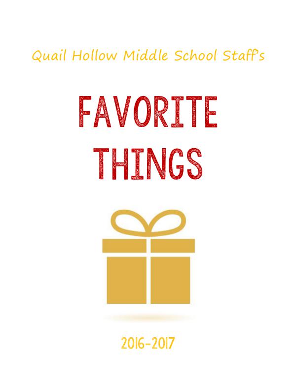 QHMS Favorite Things 2016-17 2016-17