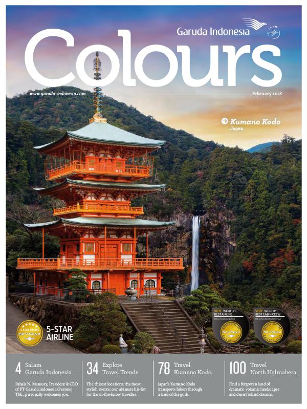 Garuda Indonesia Colours Magazine February 2018