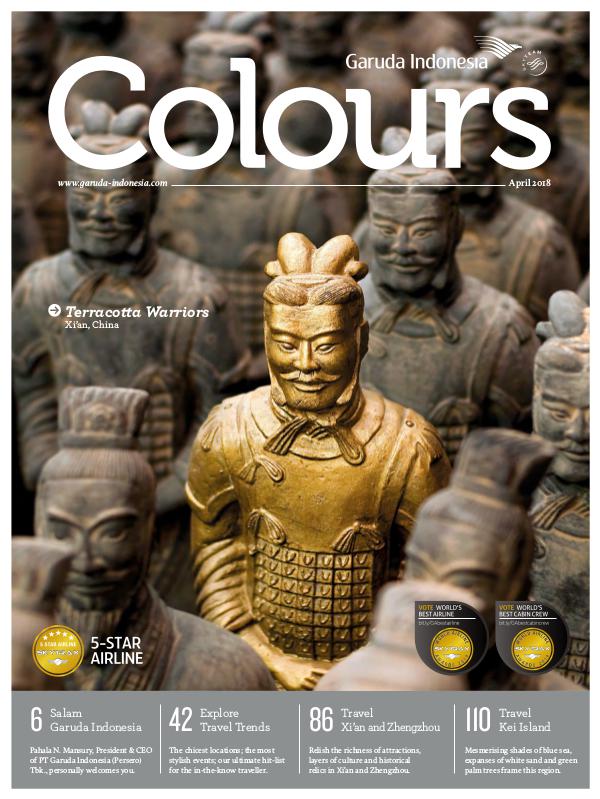 Garuda Indonesia Colours Magazine April 2018