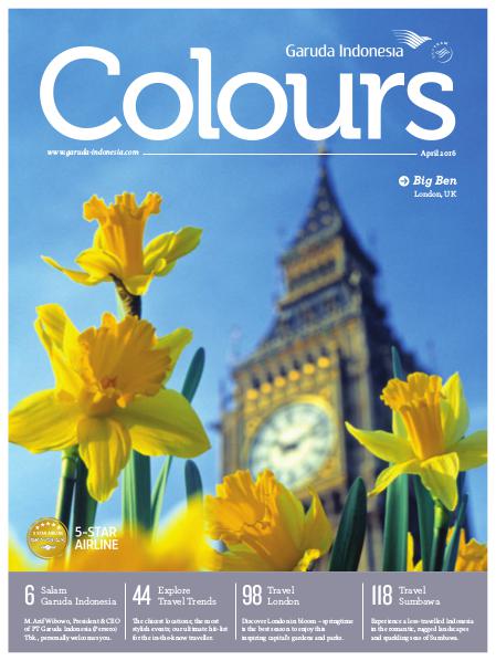 Garuda Indonesia Colours Magazine April 2016