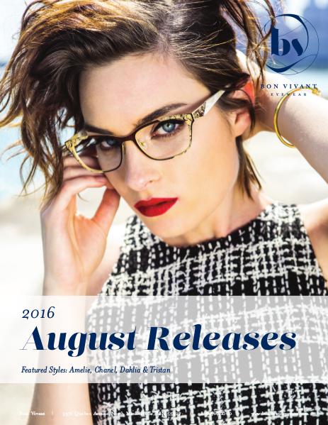 Bon Vivant New Releases August 2016 - 2