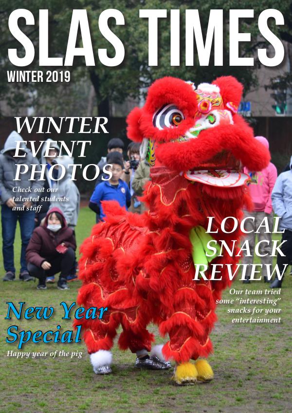 SLAS Times 2018/2019 Winter 2019