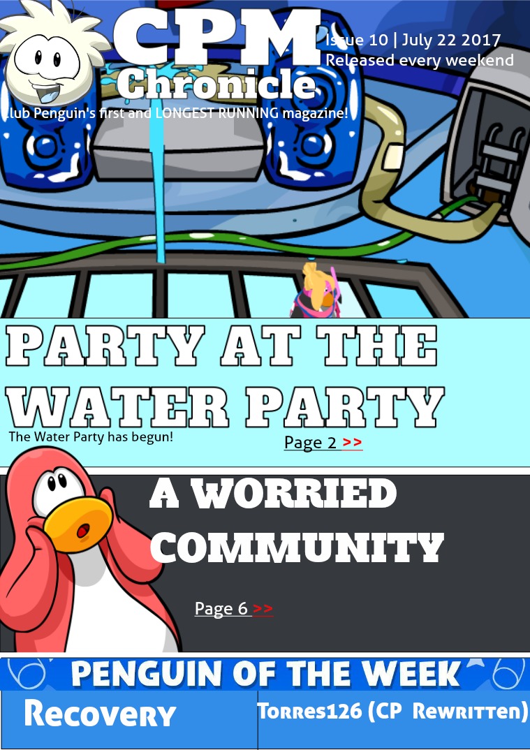 Club Penguin Metro Chronicle Issue 10