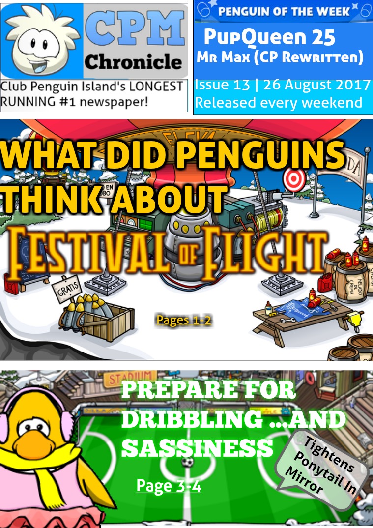 Club Penguin Metro Chronicle Issue 13