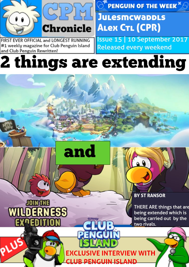 Club Penguin Metro Chronicle Issue 15