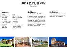 Best Editors 2017