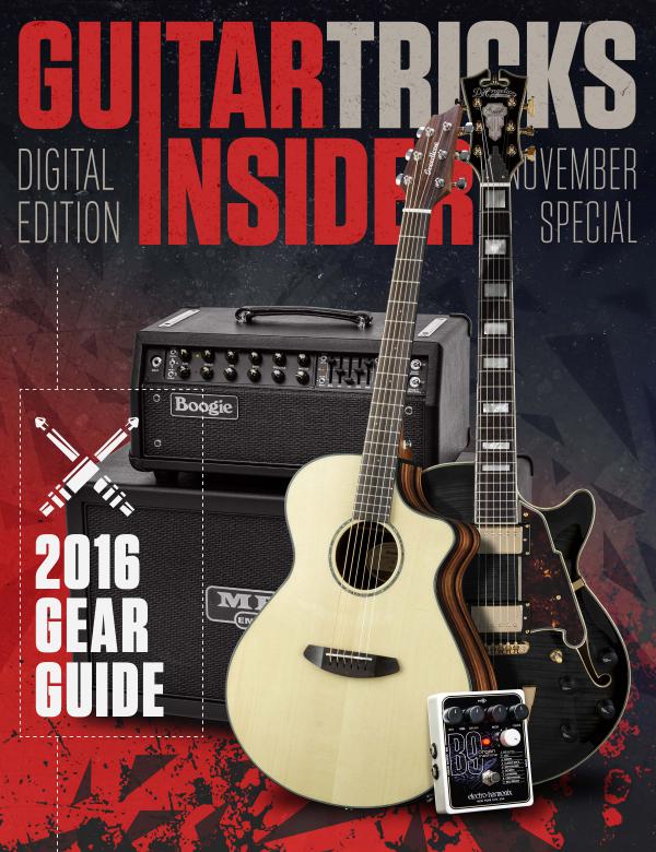 Guitar Tricks Insider Gear Reviews of 2016