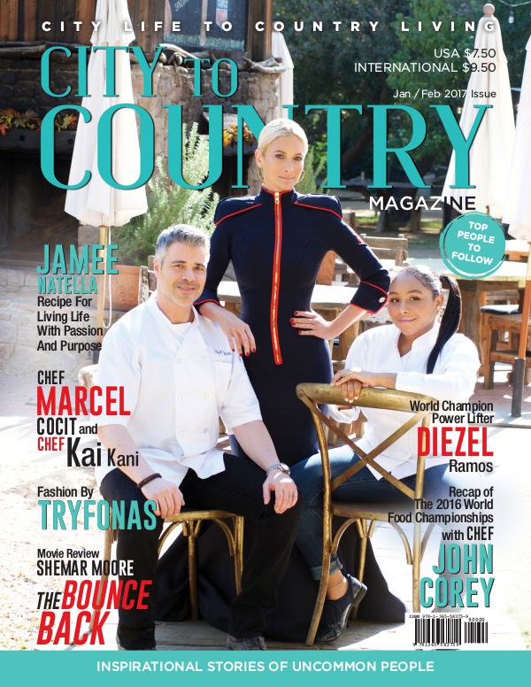 City To Country Magazine Jan/Feb 2017 Jan/Feb 2017