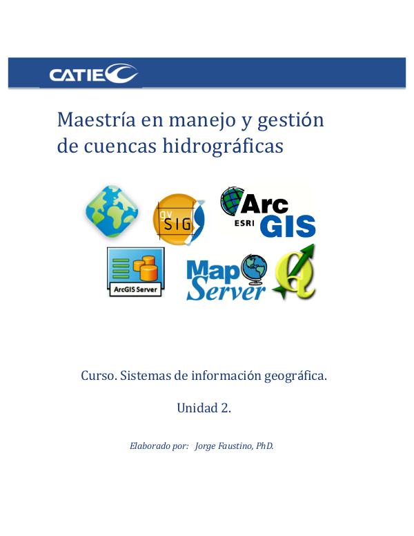 Unidad 2. Sistemas de información geográfica UNIDAD2