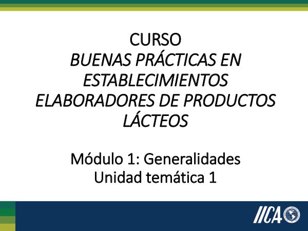 BPA-Lácteos M1UT1 Módulo 1_Unidad temática 1_vf