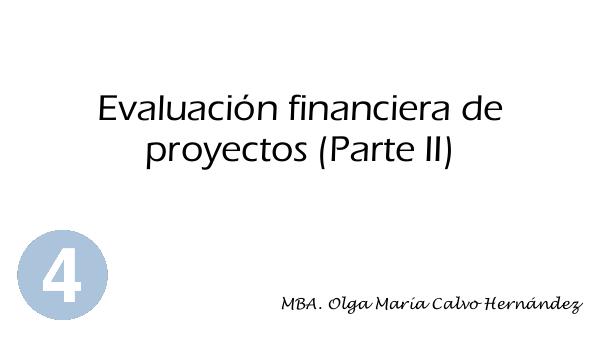 Módulo financiero- Tema 5 Clase IV ppt