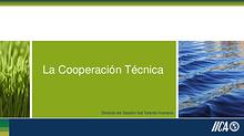 La Cooperación Técnica