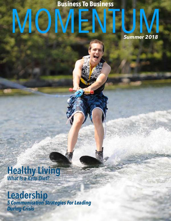 Momentum - Business to Business Online Magazine MOMENTUM Summer 2018