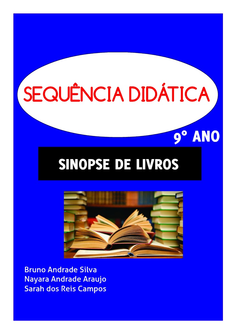 SD - SINOPSE DE LIVRO SEQUENCIA DIDÁTICA