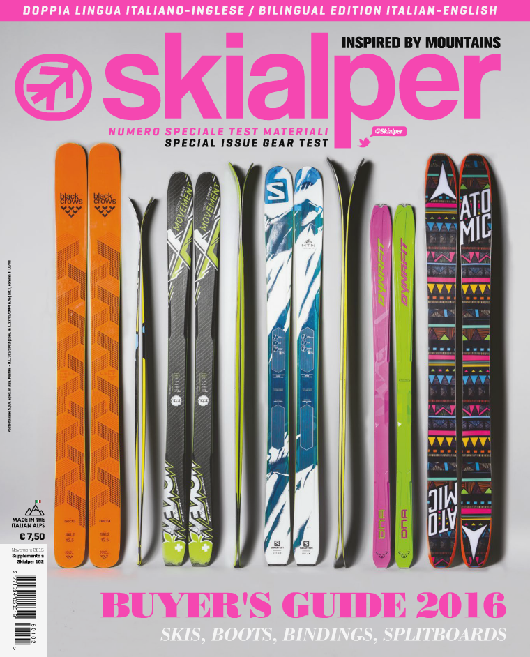 Buyer's Guide 2016 - Skialper november 2015