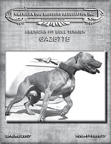 American Pit Bull Terrier Gazette